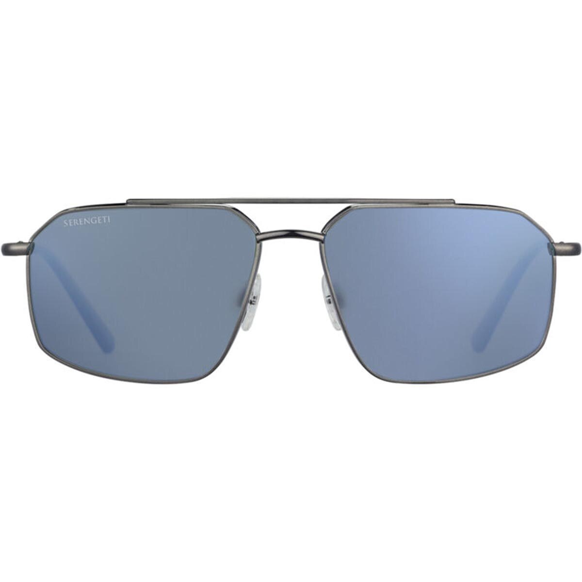 Serengeti Wayne Sunglasses Shiny Dark Gunmetal Medium