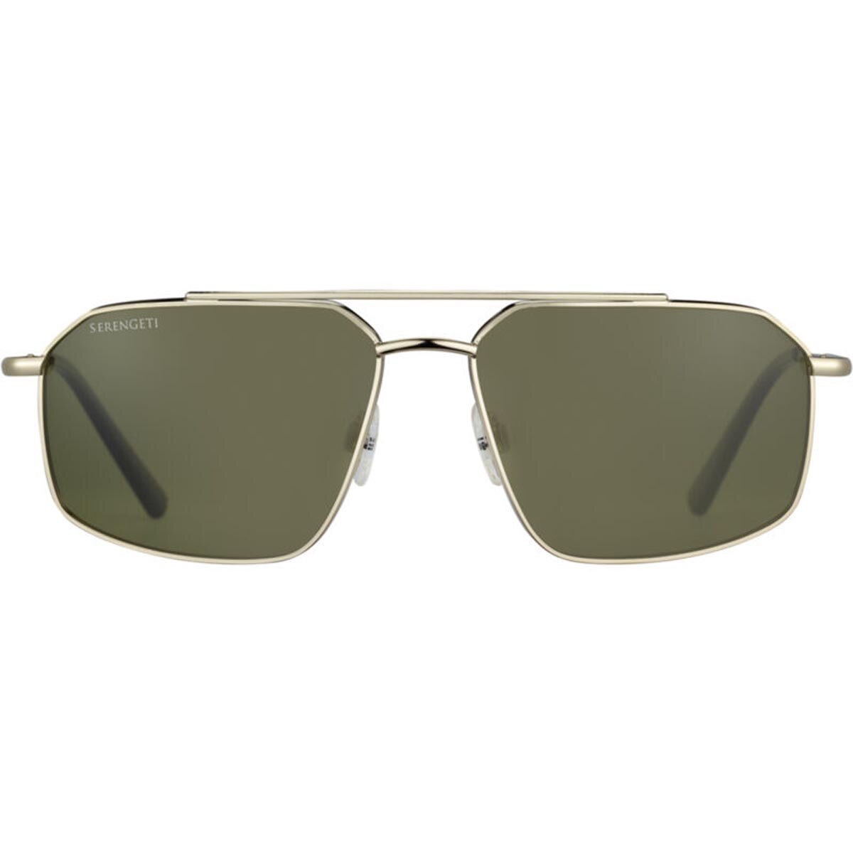 Serengeti Wayne Sunglasses Shiny Light Gold Medium