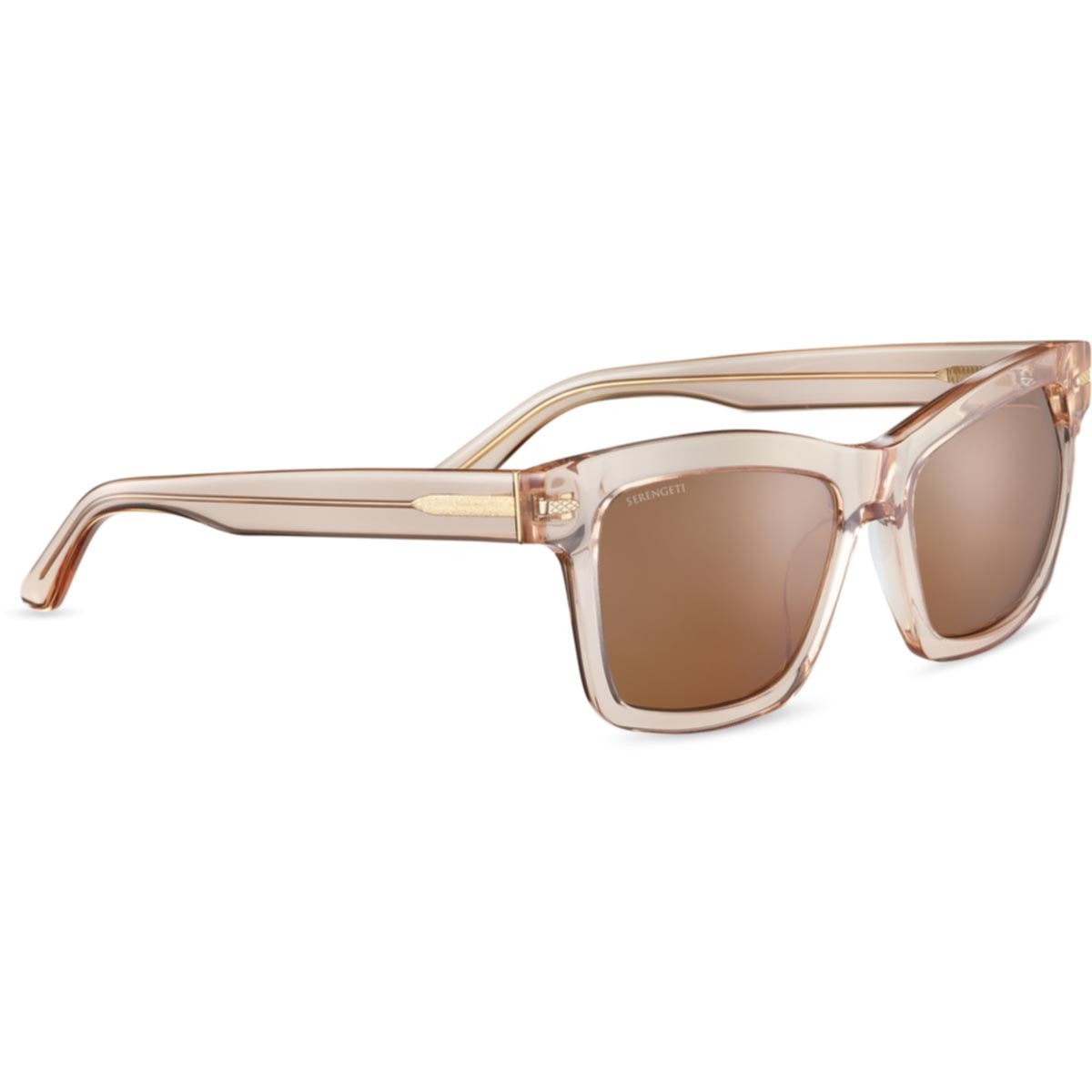 Serengeti Winona Sunglasses Pink Champagne Medium