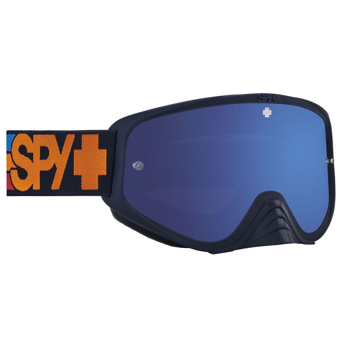 spy mx goggles Matte Navy Motocross Goggles - Woot Race