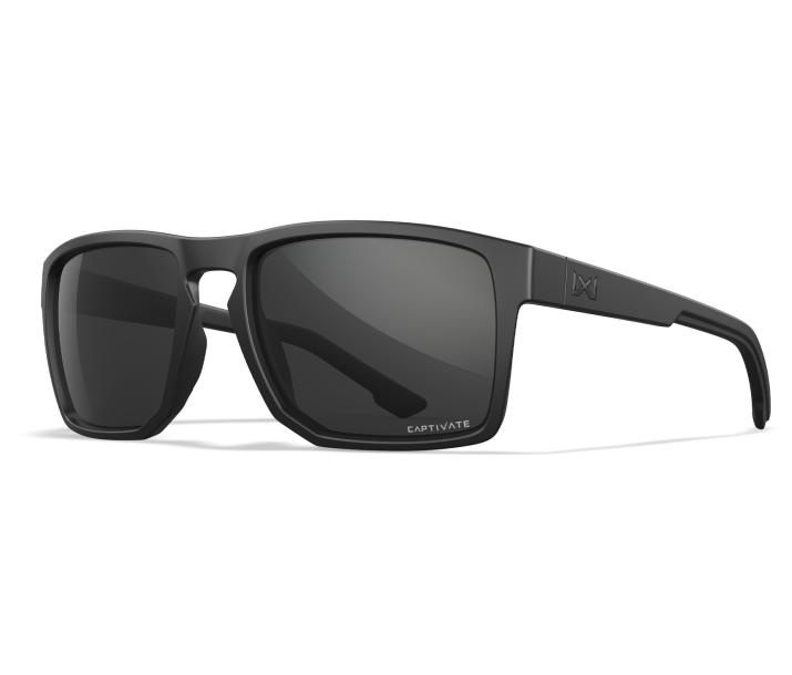 Wiley X WX FOUNDER Oval Sunglasses  Matte Black Frame 56-17-135