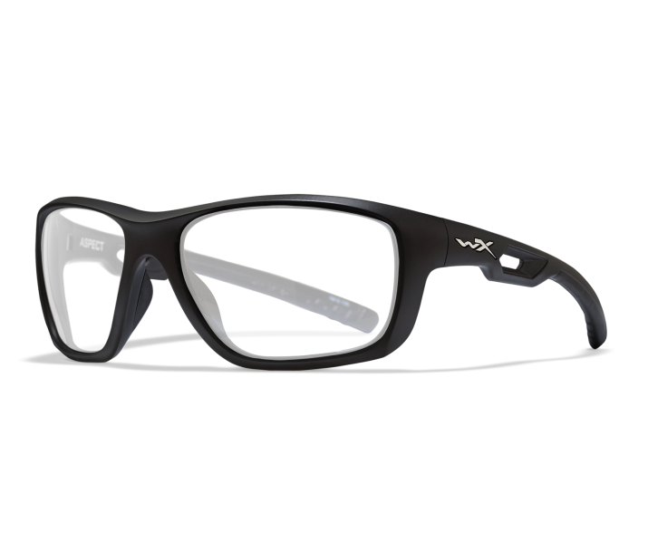 Wiley X WX ASPECT Sunglasses Oval MATTE BLACK No Lens Matte Black -18-130
