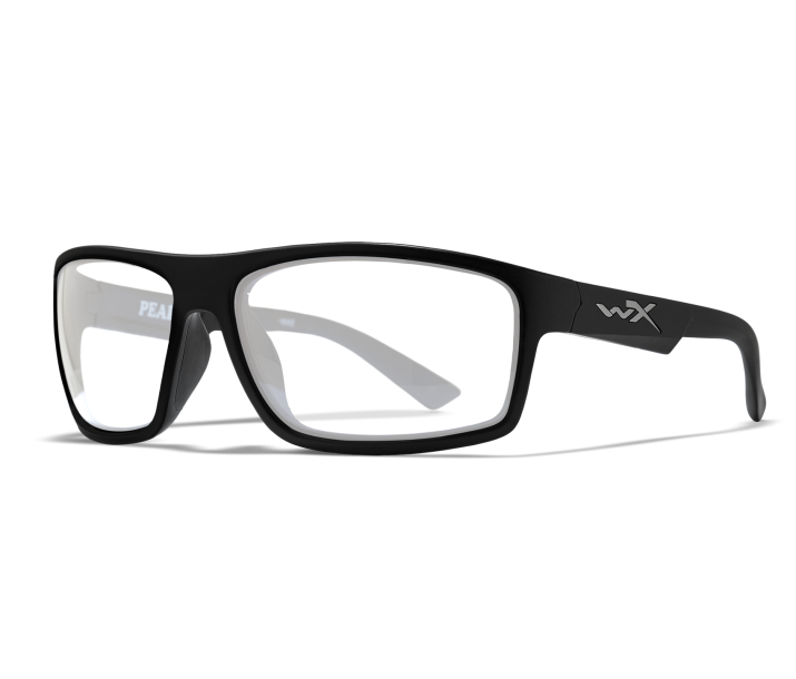Wiley X WX PEAK Sunglasses Oval MATTE BLACK No Lens Matte Black -15-130