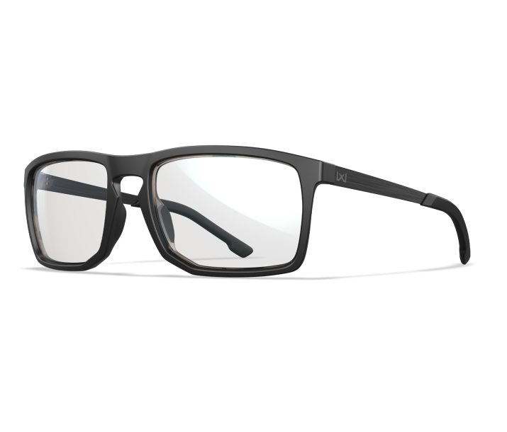 Wiley X WX AXE Oval Sunglasses  Matte Black 56-18-130