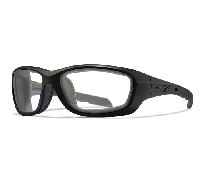 Wiley X WX GRAVITY Sunglasses Oval MATTE BLACK No Lens Matte Black -17-119