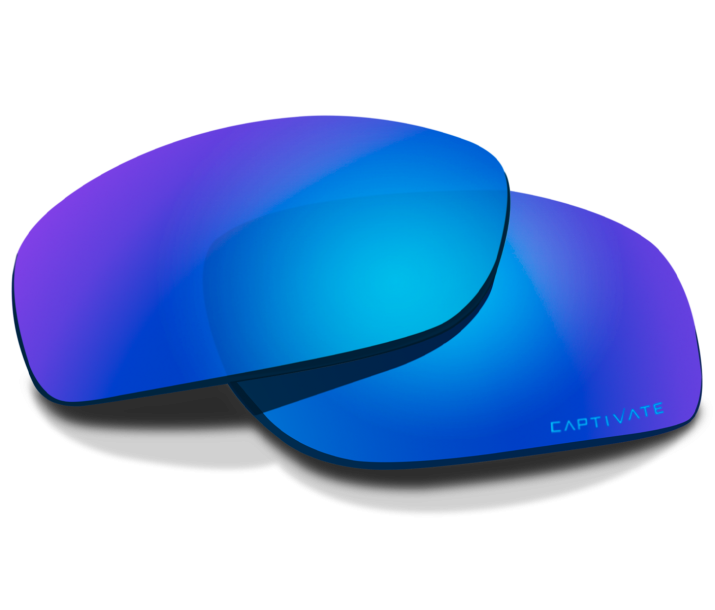 Wiley X WX GRAVITY LENS Oval CAPTIVATE™ Polarized Blue Mirror N/a --