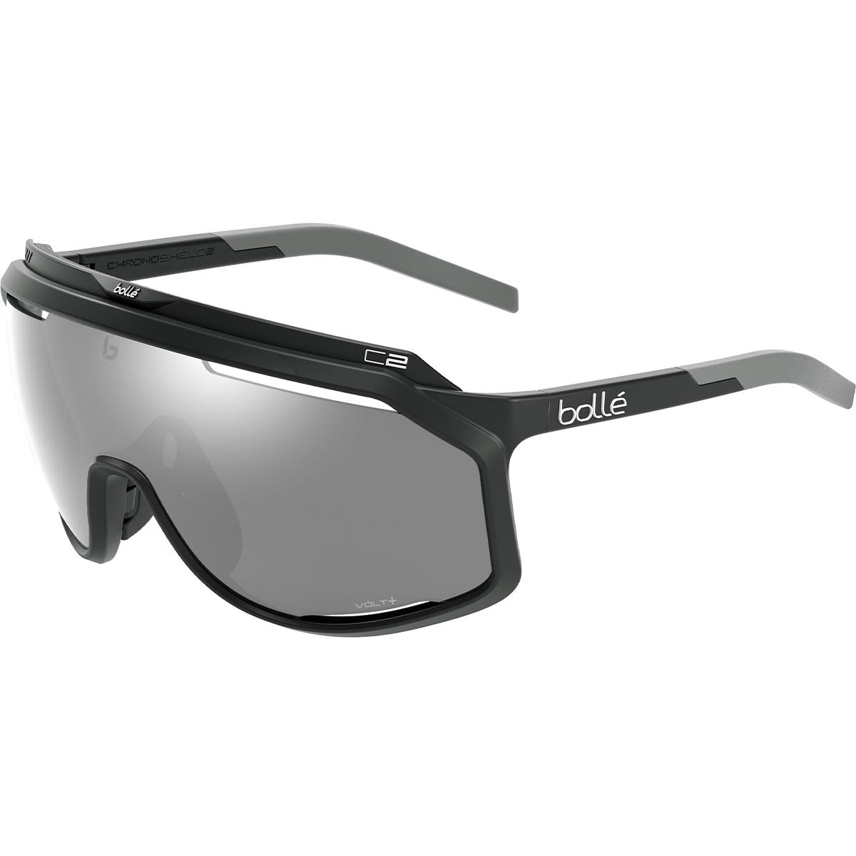 Bolle Chronoshield Sunglasses Black Matte Medium, Large