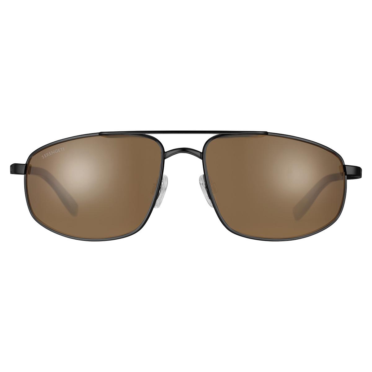 Serengeti MODUGNO 2.0 Sunglasses Shiny Dark Gunmetal Large