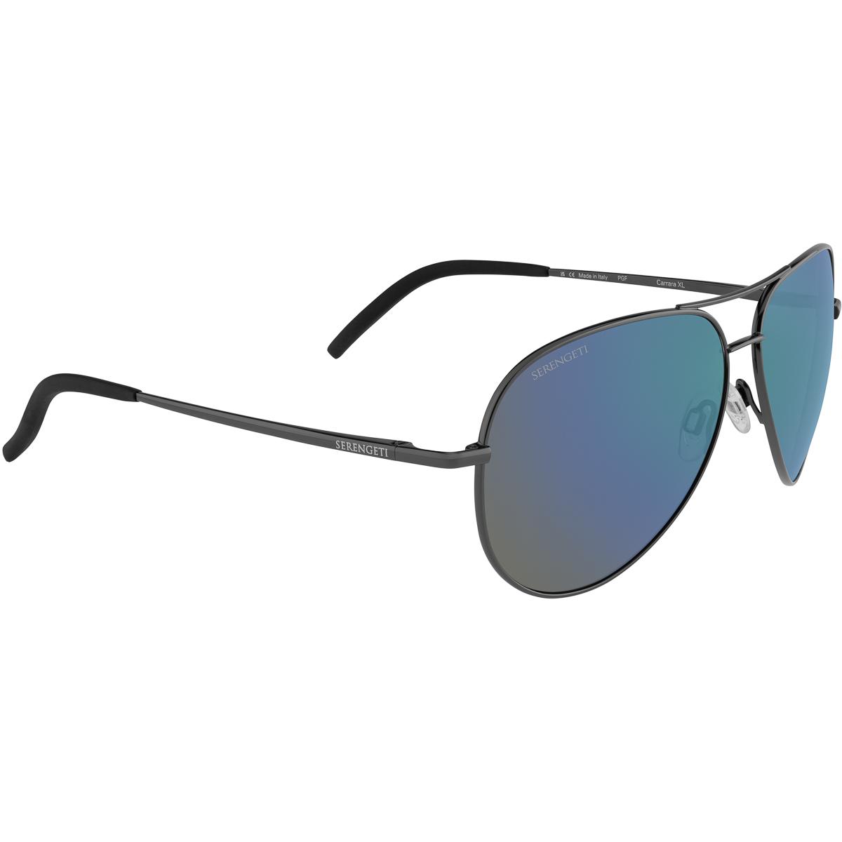 Serengeti CARRARA XL Sunglasses Gunmetal Extra Large