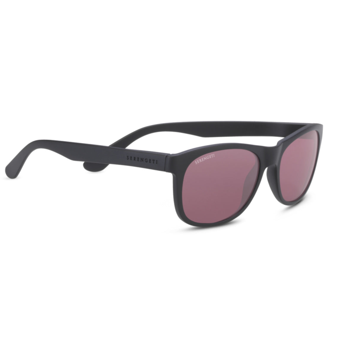 Serengeti Anteo Sunglasses Matte Black Medium