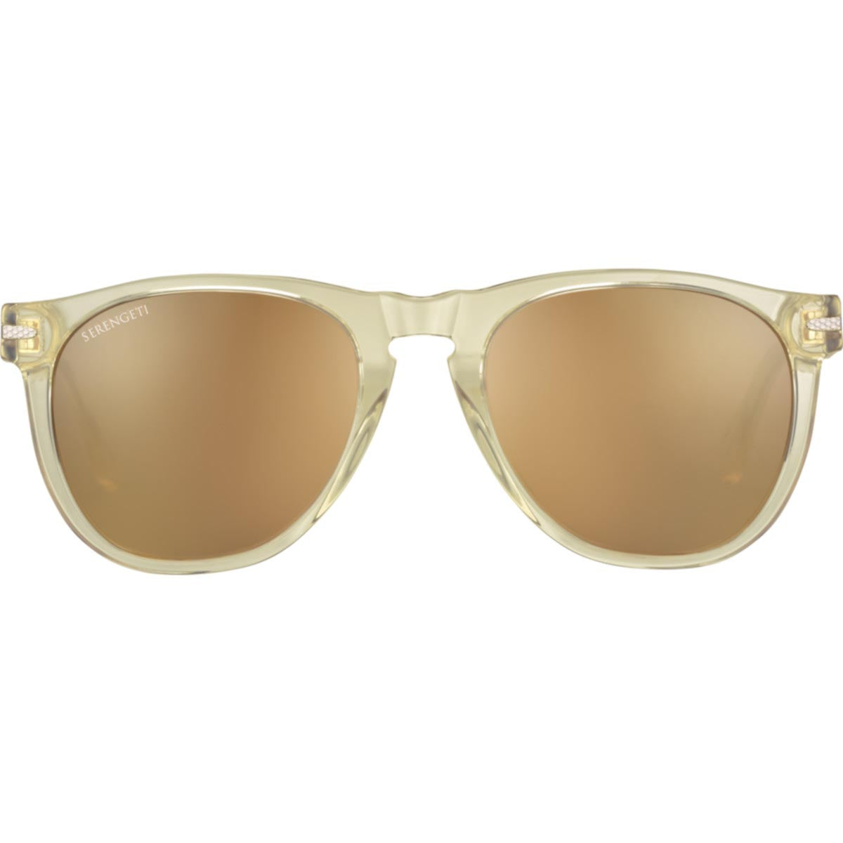 Serengeti Amboy Sunglasses Champagne Translucide Medium-Large