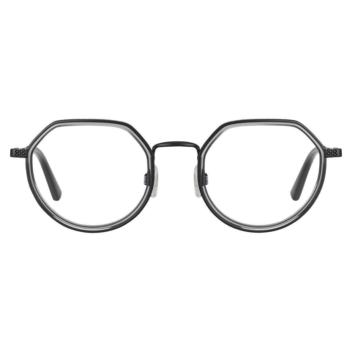Serengeti Nathanel Optic Eyeglasses Matte Black - Grey Medium