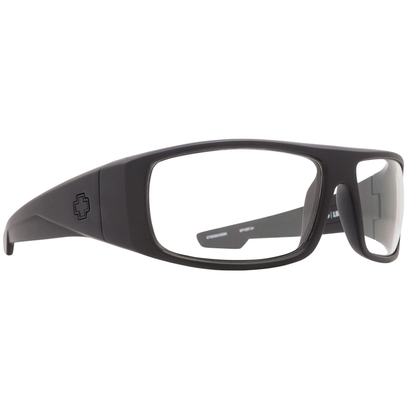 Spy Logan Sunglasses Matte Black Ansi Rx Small-Medium, One size