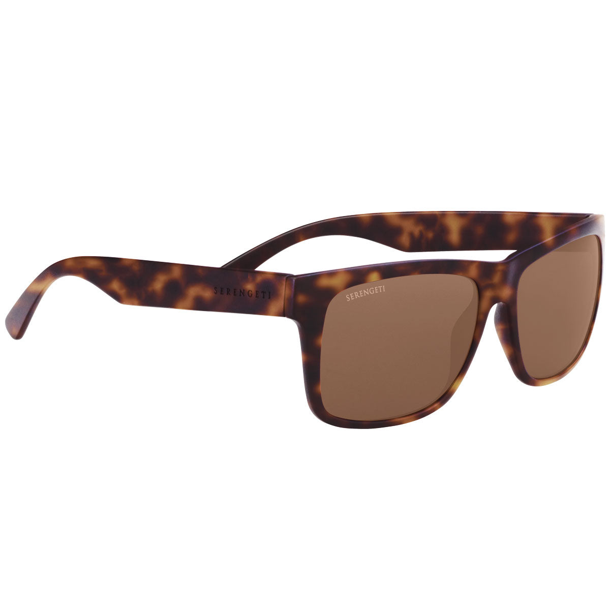 Serengeti Positano Large Sunglasses Matte Tortoise Large