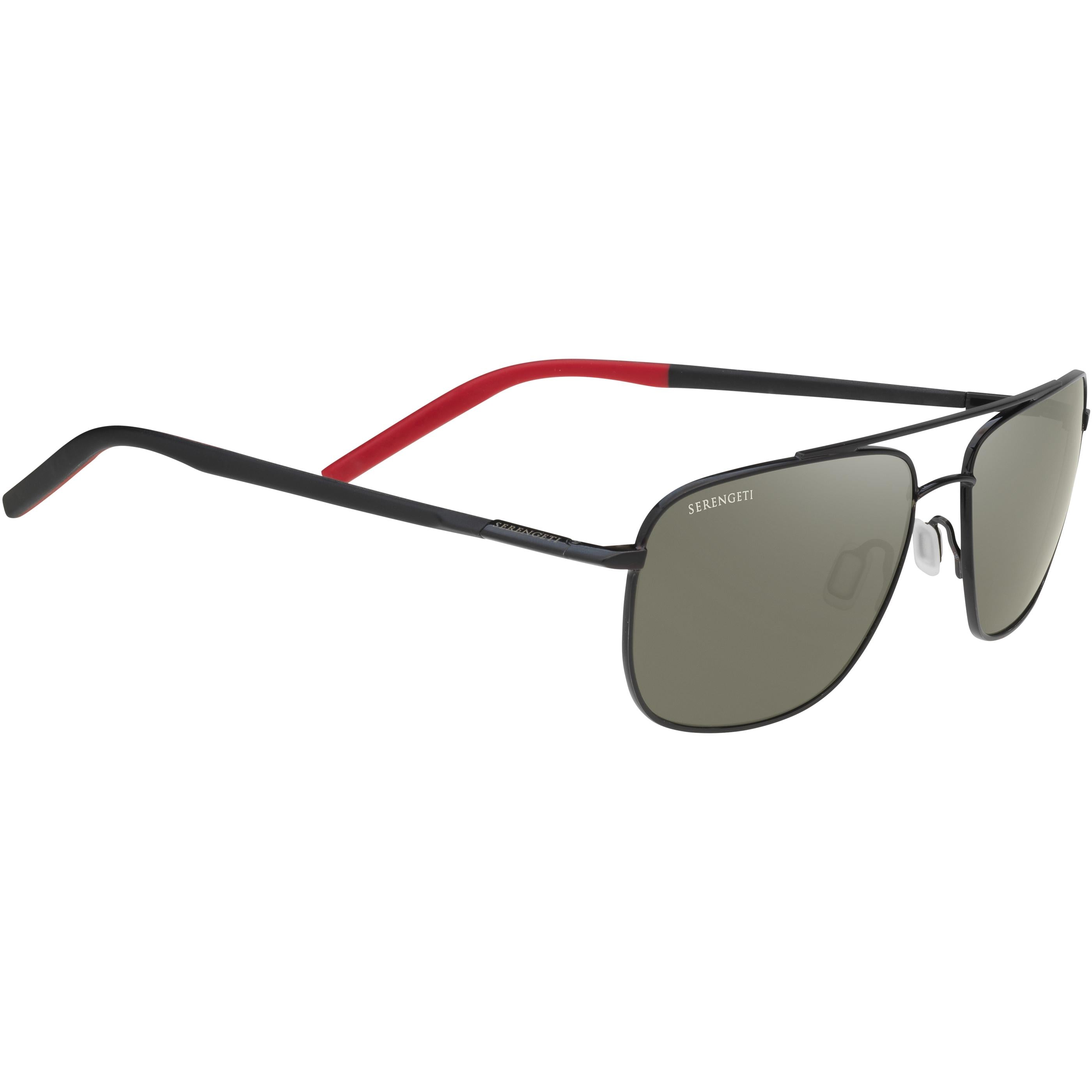 Serengeti Tellaro Sunglasses Black Large