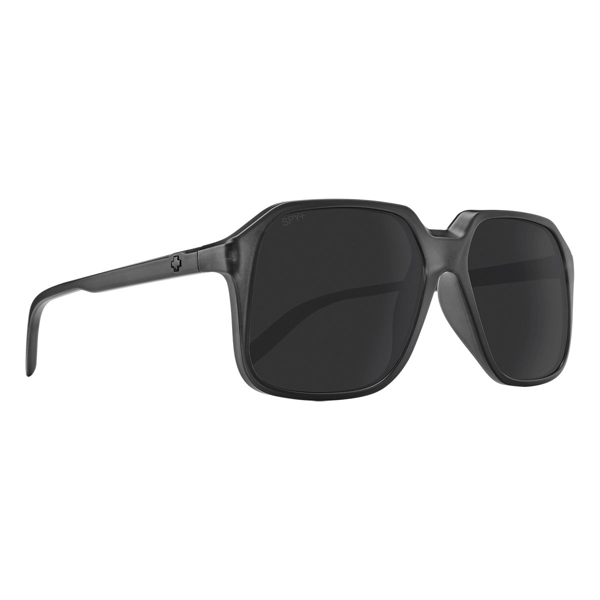 Spy HOTSPOT Sunglasses Matte Translucent Black Medium-Large, Large-Extra Large