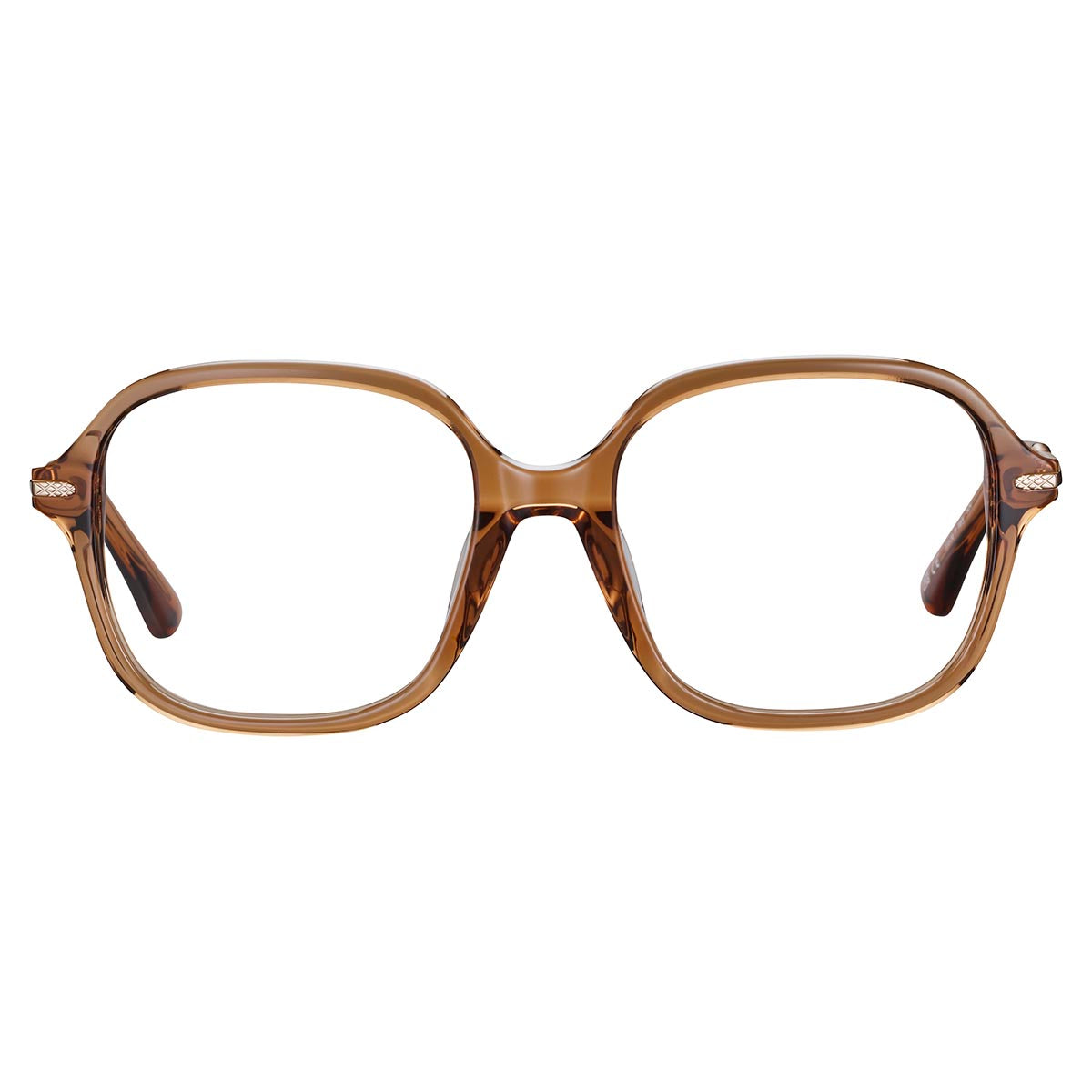 Serengeti Nancie Optic Eyeglasses Shiny Crystal Caramel Brown - Shiny Light Gold Medium