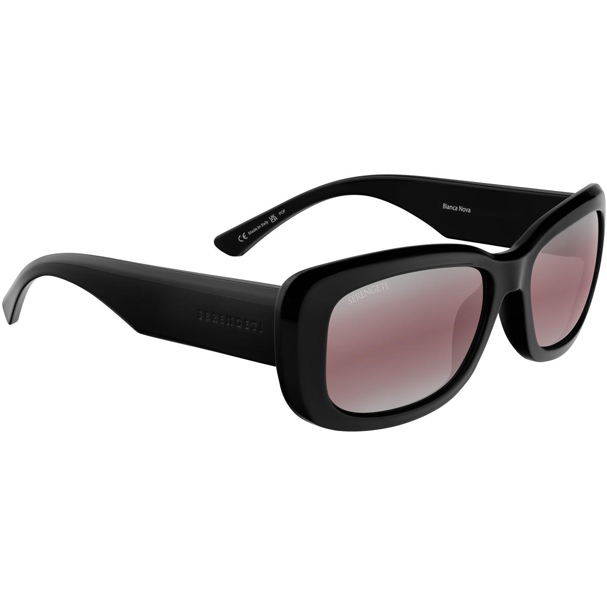 Serengeti Bianca Nova Sunglasses Black Medium