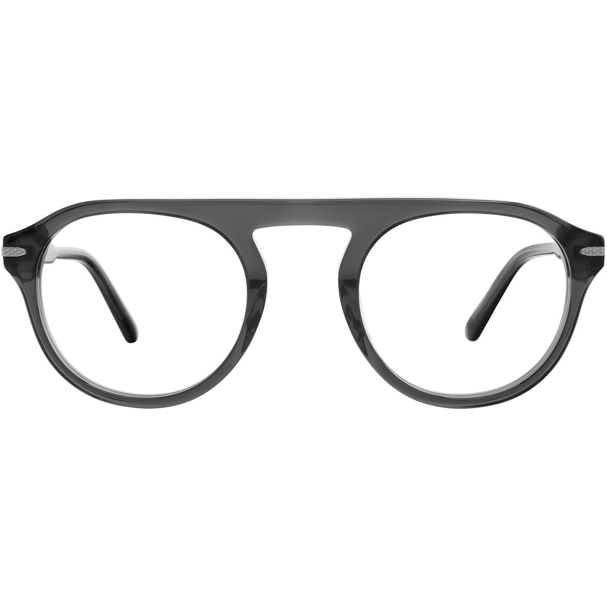 Serengeti Henry Optic Eyeglasses Shiny Crystal Grey Medium