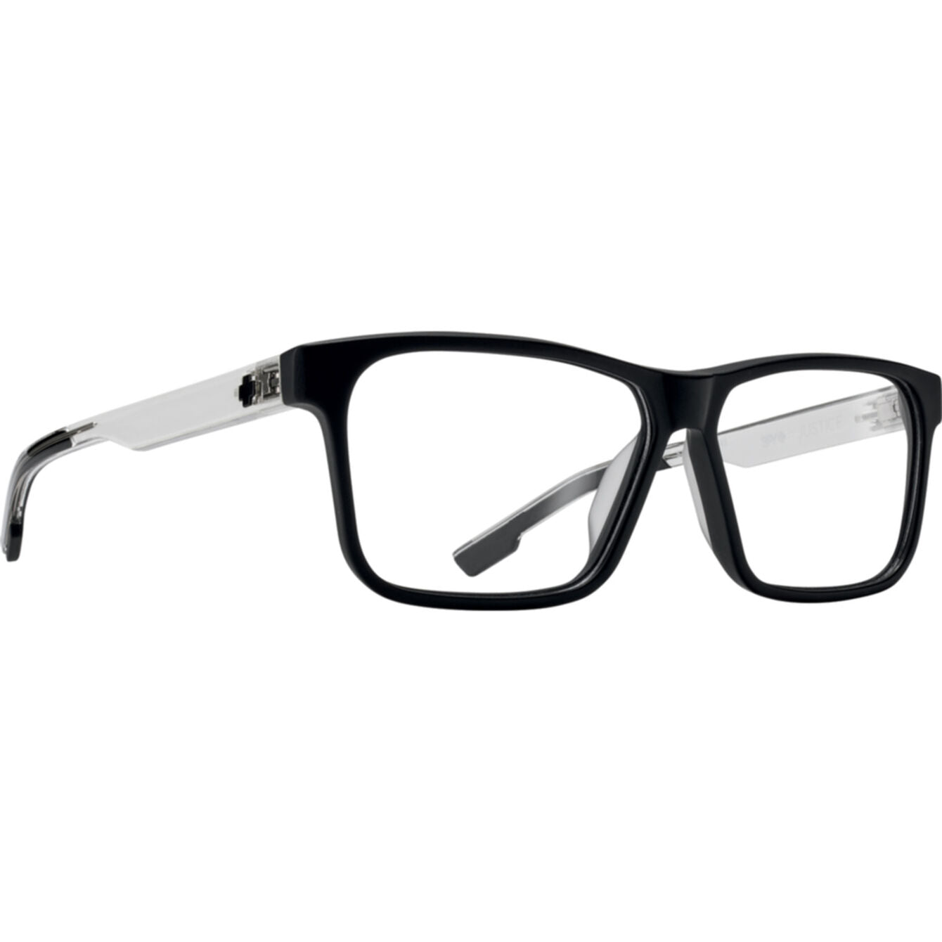 Spy JUSTICE 57 Eyeglasses Black Medium-Large