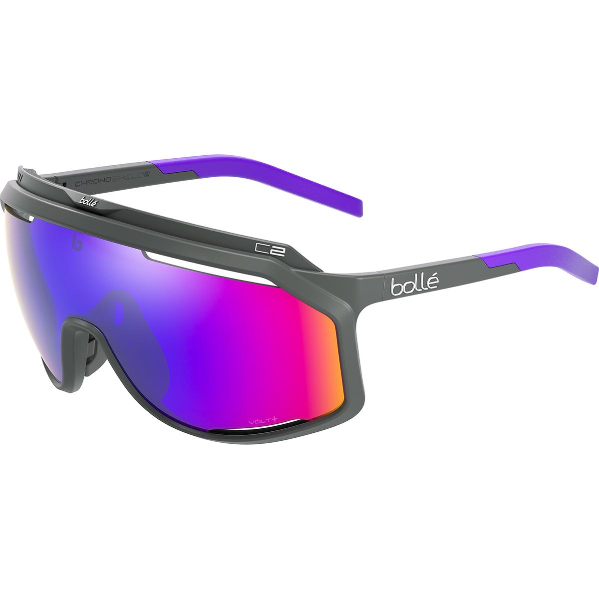 Bolle Chronoshield Sunglasses Titanium Matte Medium, Large