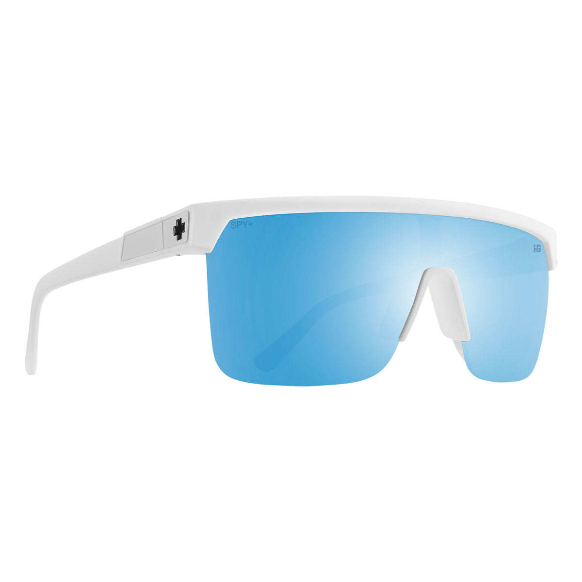 Spy FLYNN 50/50 Sunglasses Matte White 134-00-140