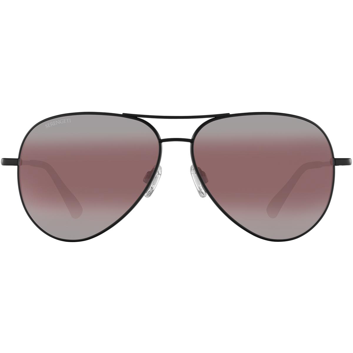 Serengeti CARRARA XL Sunglasses Matte Black Extra Large
