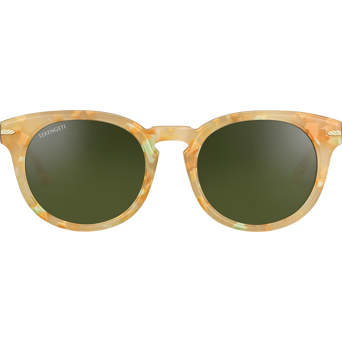 Serengeti Havah Sunglasses Shiny Peach Marble Small, Medium
