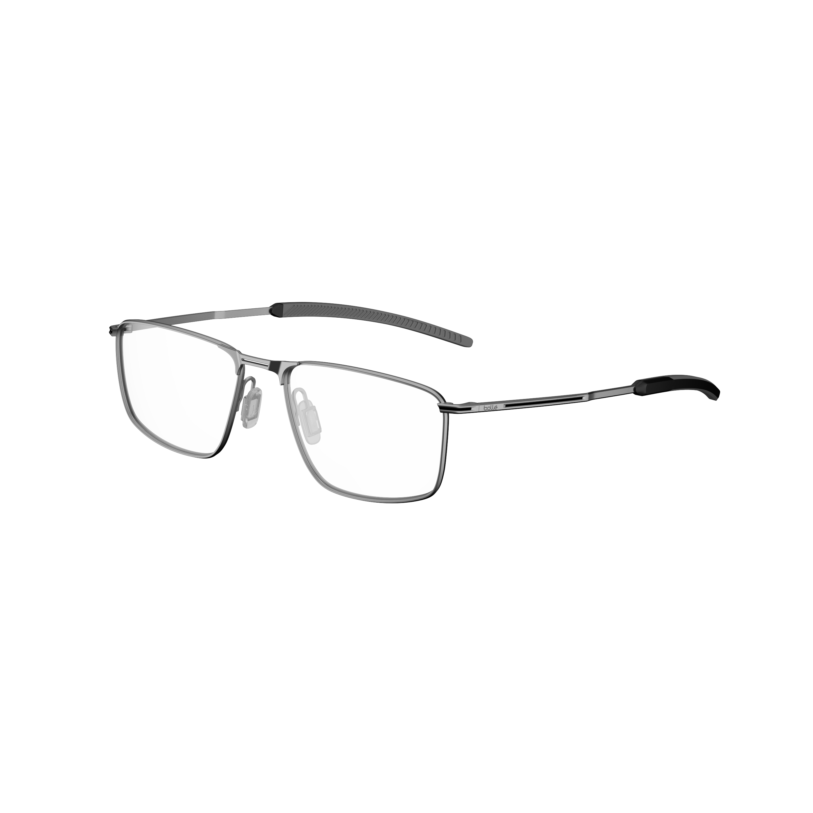 Bolle Malac 02 Eyeglasses Dark Silver Matte Medium