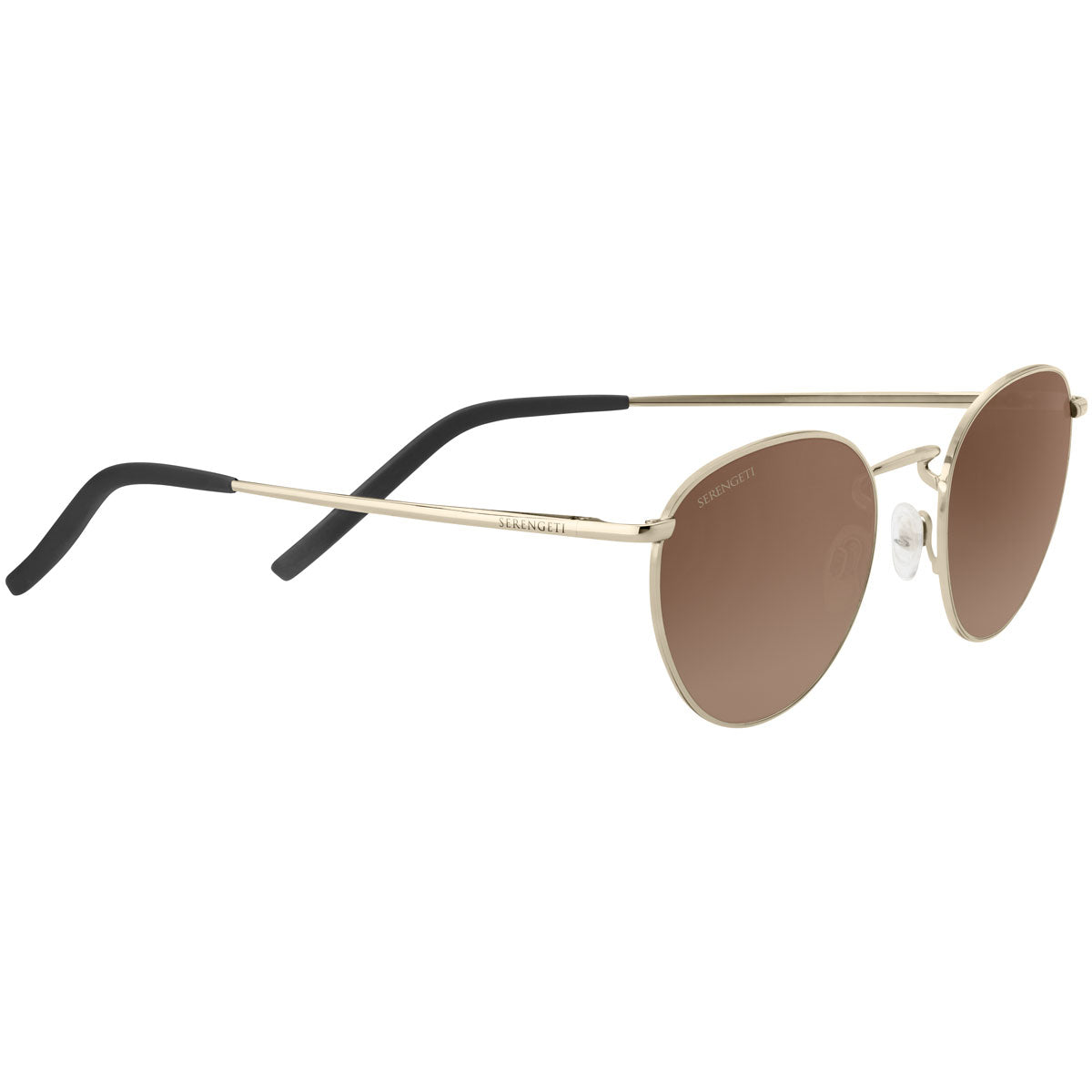 Serengeti Hamel Sunglasses Gold Medium