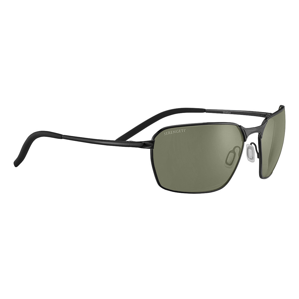 Serengeti Shelton Sunglasses Black Medium, Medium-Large, Large