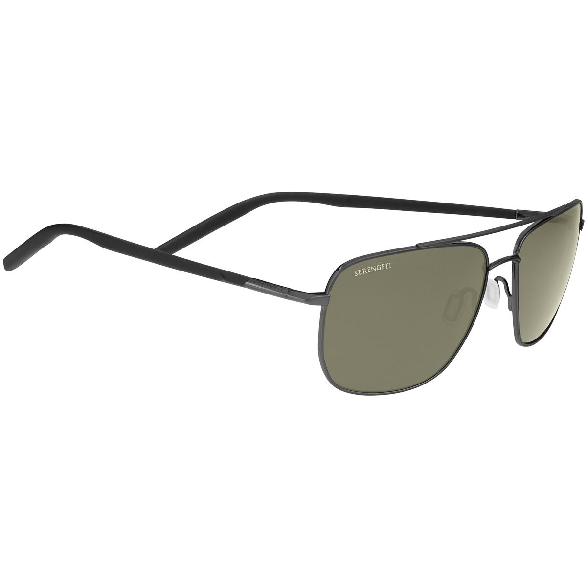 Serengeti Tellaro Sunglasses Dark Gunmetal Large