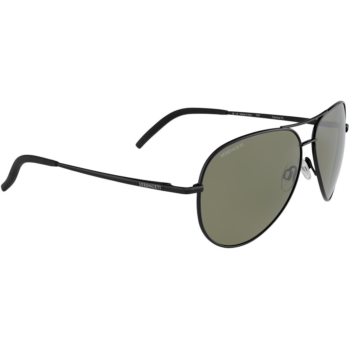 Serengeti Carrara Sunglasses Black Medium