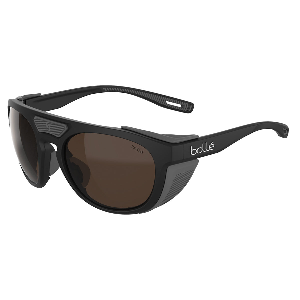 Bolle Adventurer Sunglasses Black Matte Ii Medium