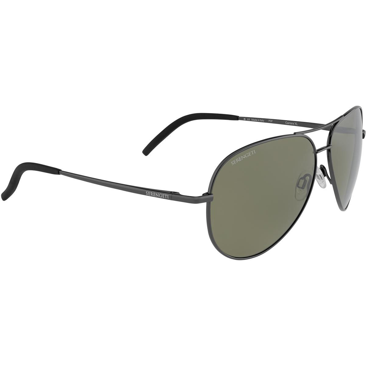Serengeti CARRARA XL Sunglasses Gunmetal Extra Large