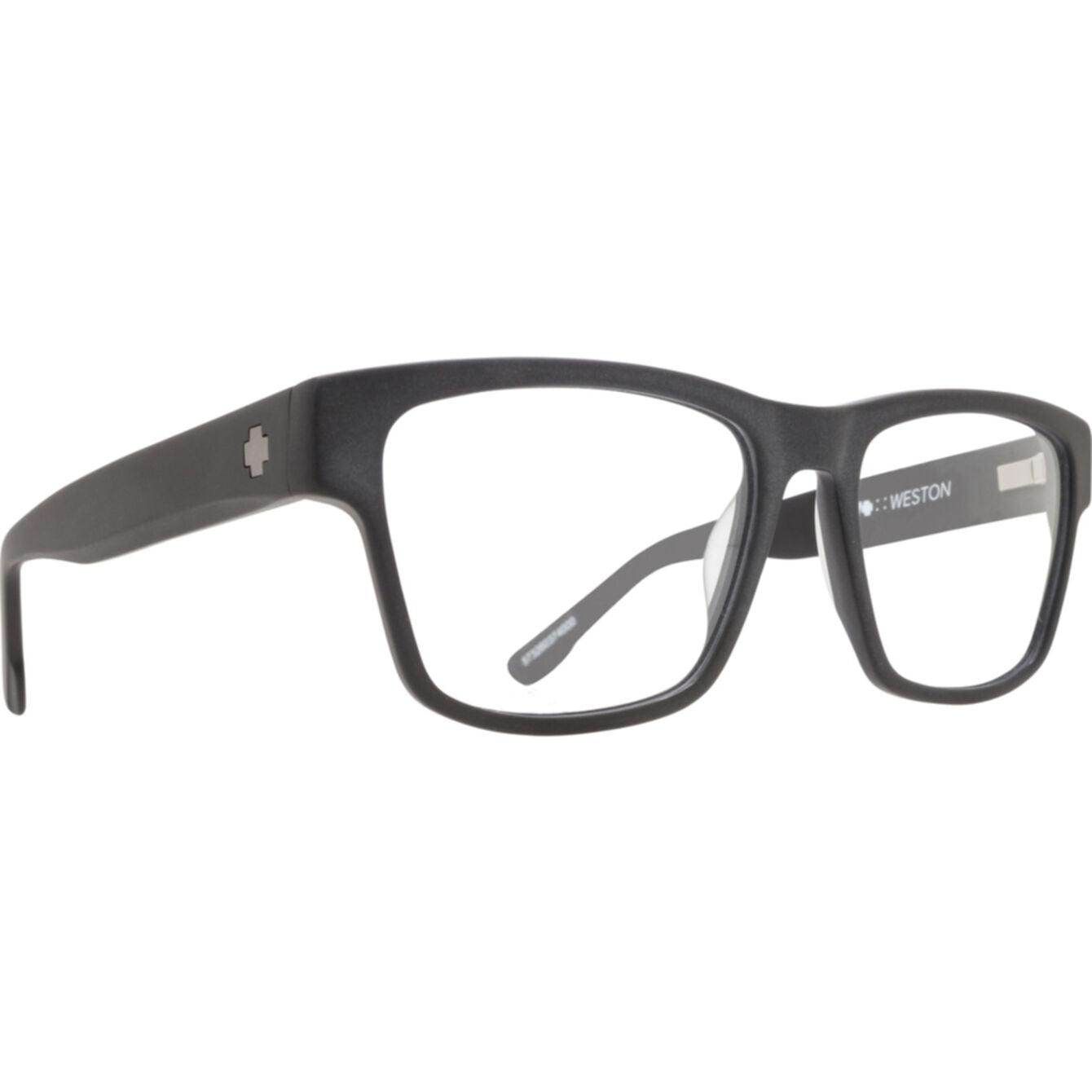 Spy WESTON 54 Eyeglasses Black Medium, Medium-Large