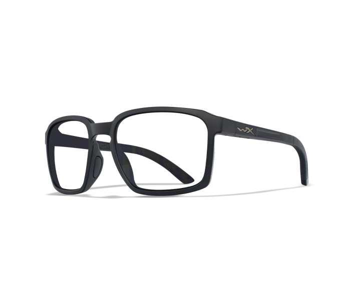 Wiley X WX ALFA Oval Sunglasses  Matte Black 56-18-135