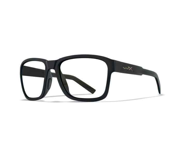 Wiley X WX TREK Sunglasses Oval MATTE BLACK Matte Black 57-17-140