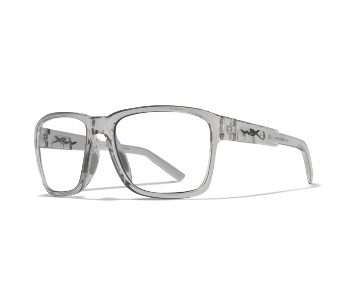 Wiley X WX TREK Sunglasses Oval GLOSS CRYSTAL LIGHT GREY Gloss Crystal Light Grey 57-17-140