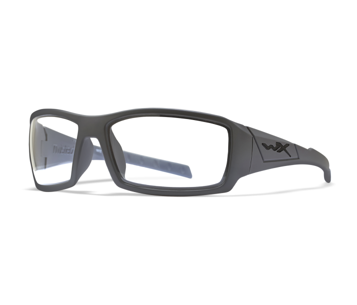 Wiley X WX TWISTED Sunglasses Oval MATTE GREY Matte Grey 65-17-125