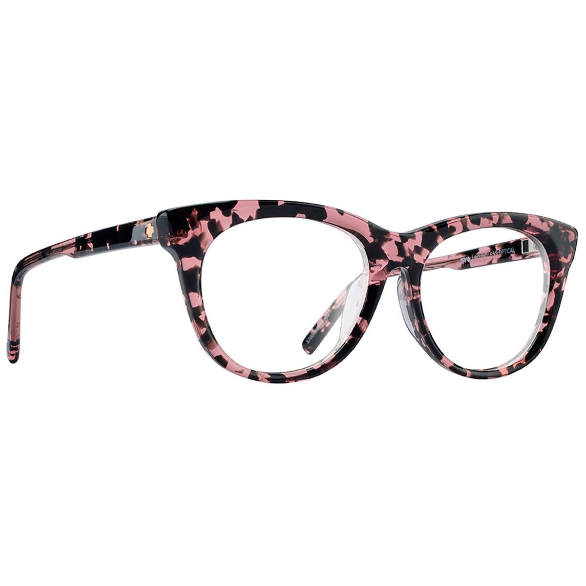 Spy BOUNDLESS OPTICAL 55 All Eyeglasses Gloss Peach Pink Tort Medium-Large