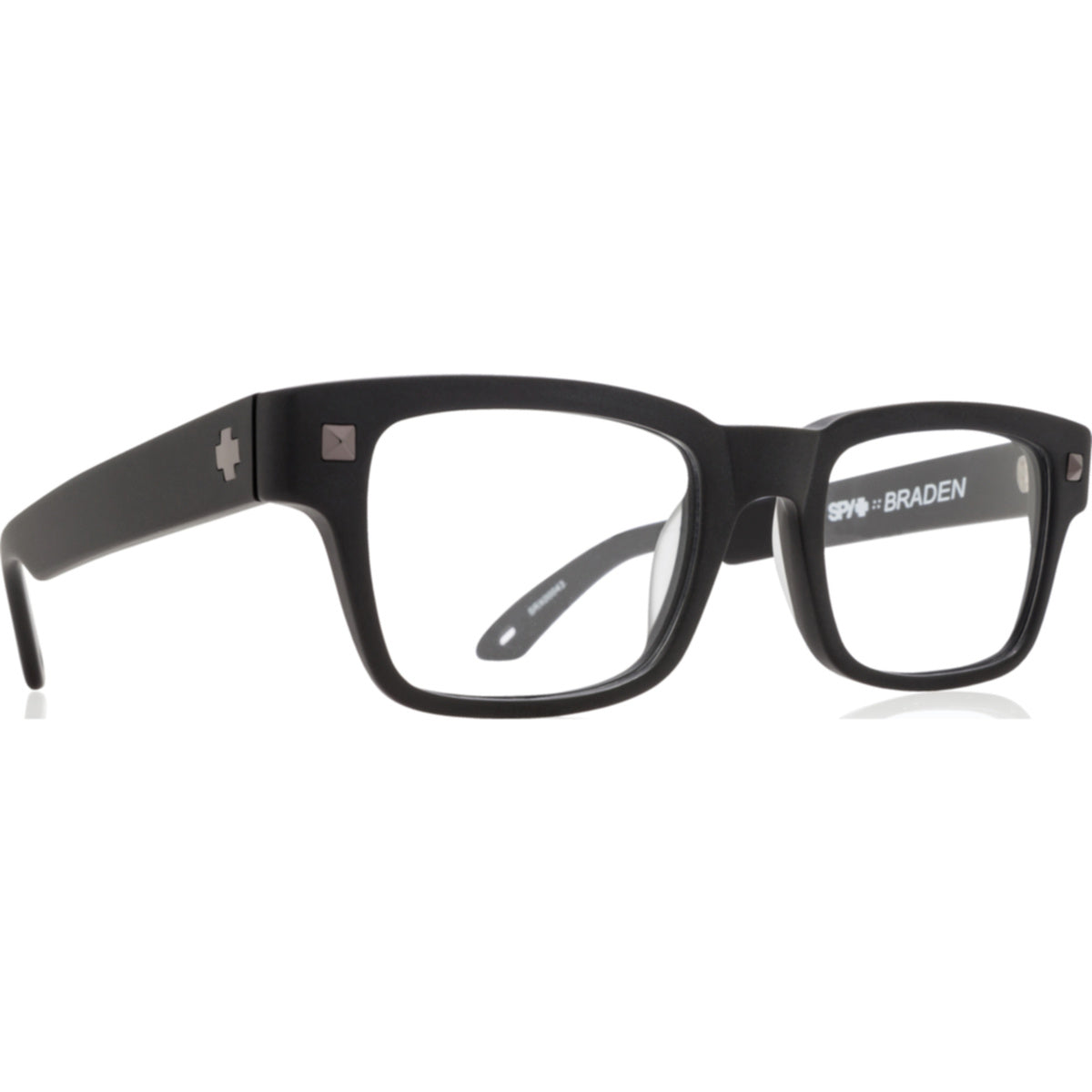 Spy BRADEN 49 All Eyeglasses Black Matte Medium