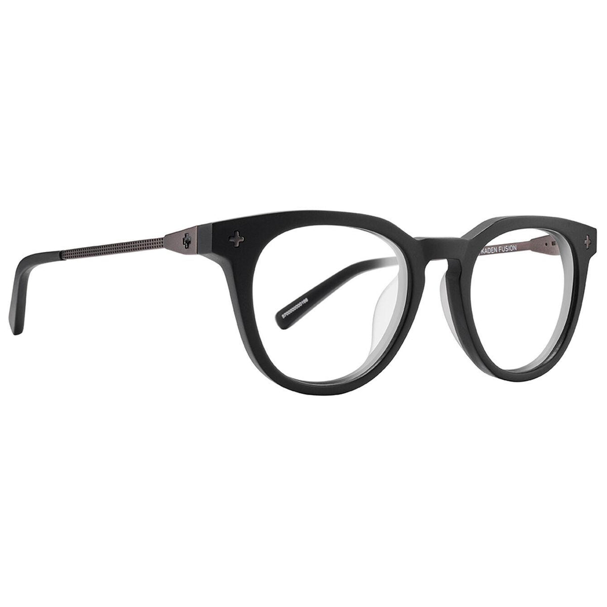 Spy KADEN FUSION 52 All Eyeglasses Honey Tort Fade Brushed Black Medium-Large
