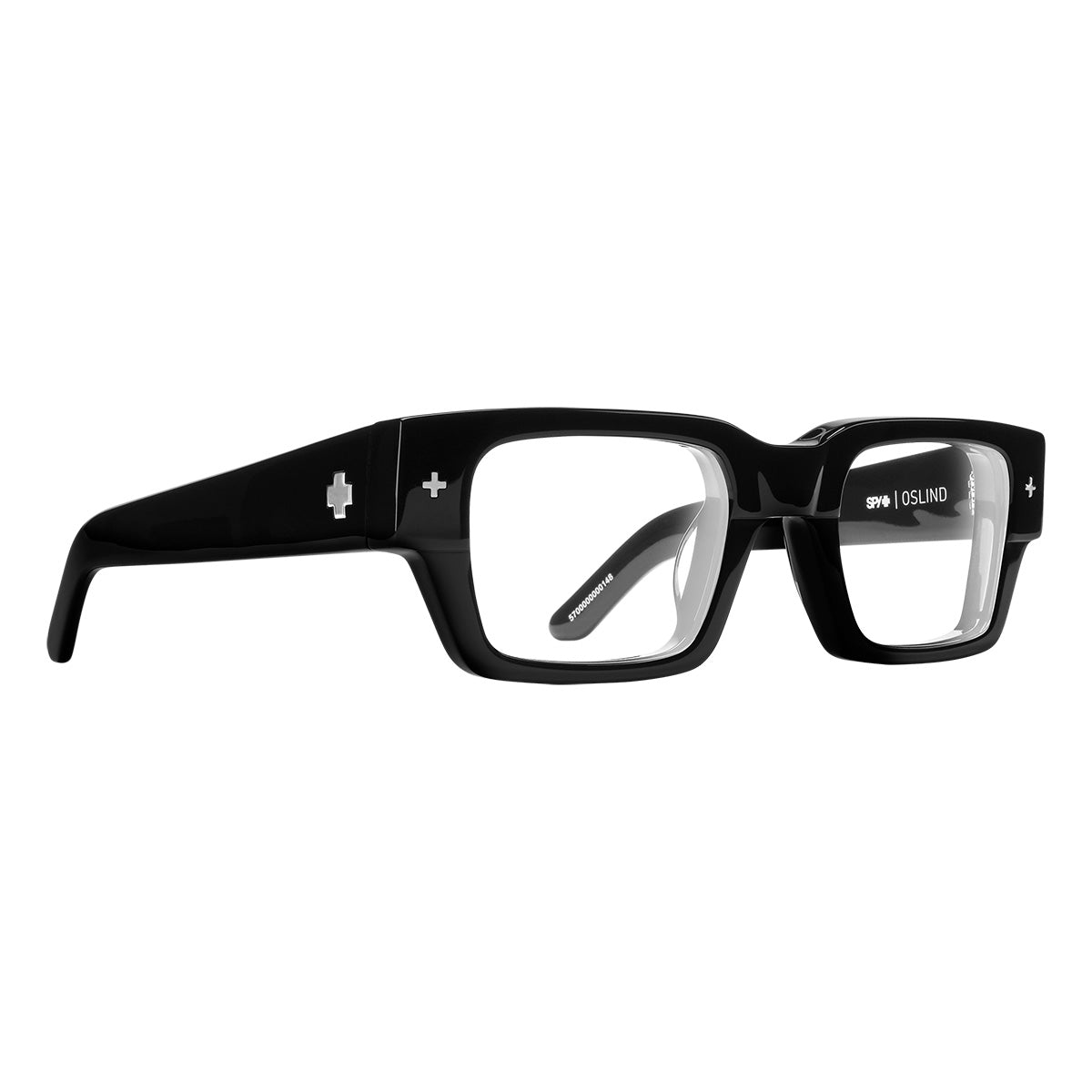 Spy OSLIND 48 All Eyeglasses Black Extra Small