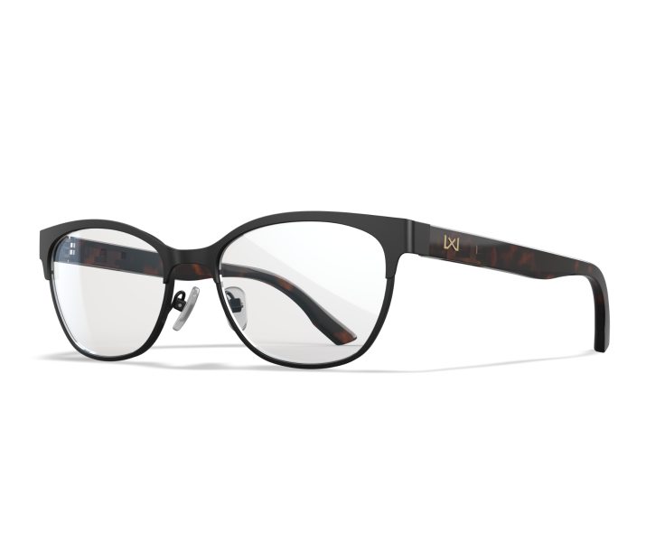 Wiley X WX HARMONY Full Rim Eyeglasses Matte Black/gloss Demi Frame 55-18-145
