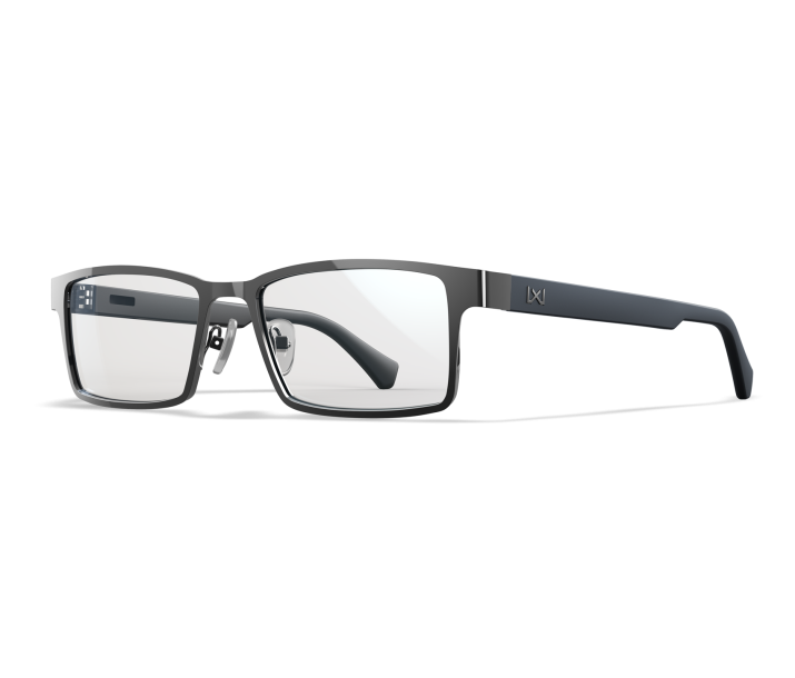 Wiley X WX TIG Full Rim Eyeglasses Matte Navy Blue/dark Gunmetal 53-16-140