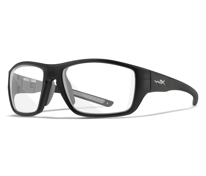 Wiley X YF AGILE Eyeglasses Full Rim MATTE BLACK Clear Matte Black -16-