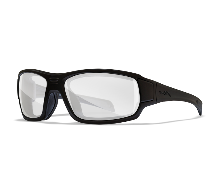 Wiley X WX BREACH Oval Sunglasses  Matte Black 63-15-115