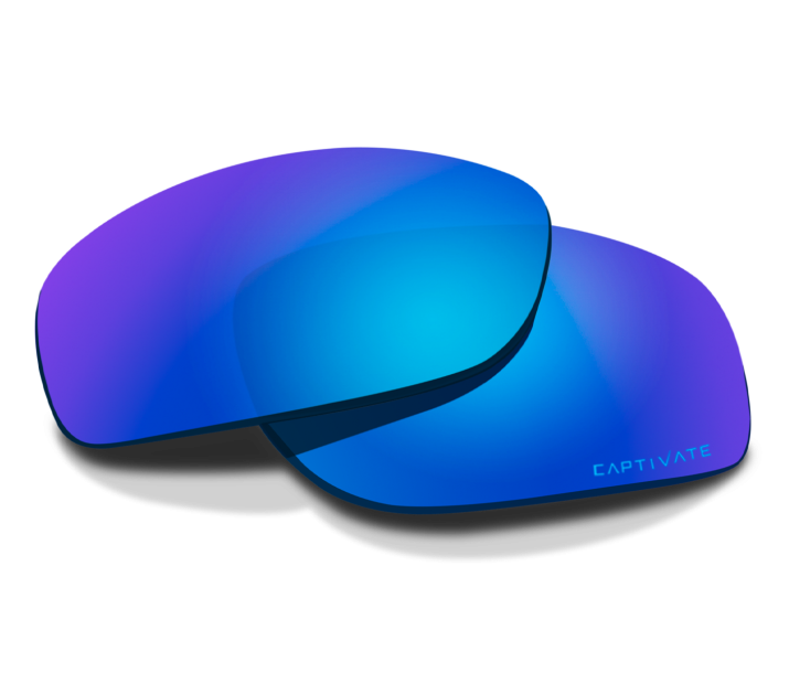 Wiley X WX OVATION LENS Oval CAPTIVATE™ Polarized Blue Mirror N/a 56-18-140