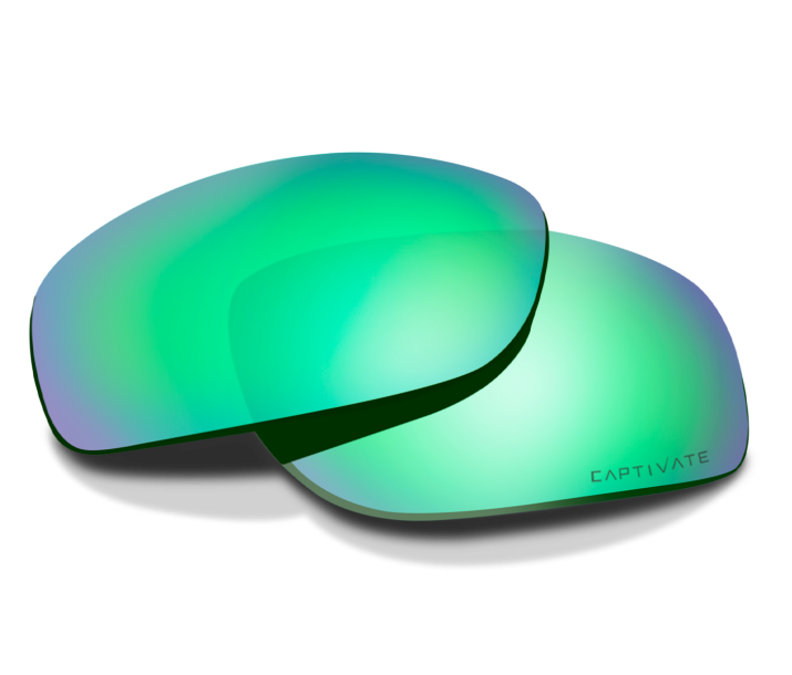 Wiley X WX OVATION LENS Oval CAPTIVATE™ Polarized Green Mirror N/a 56-18-140